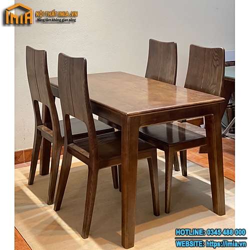 Bộ bàn ăn gỗ giá rẻ MA-7023