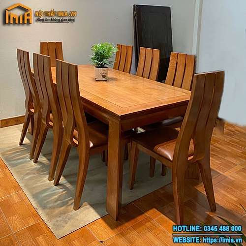 Bộ bàn ghế ăn giá rẻ bằng gỗ MA-7026