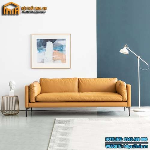Ghế sofa băng giá rẻ màu vàng MA-1221