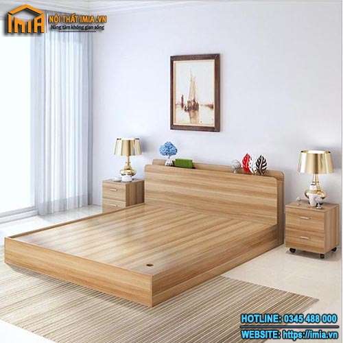 Giường gỗ tự nhiên giá rẻ MA-5222