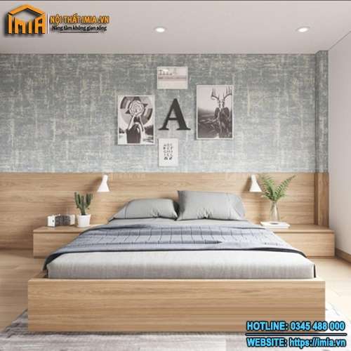 Giường hộp gỗ đẹp giá rẻ MA-5218