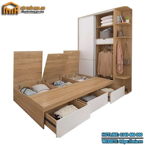 Giường ngủ gỗ giá rẻ MA-5232