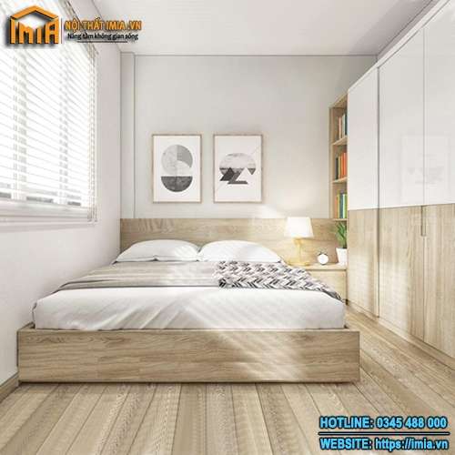 Mẫu giường gỗ công nghiệp MA-5206