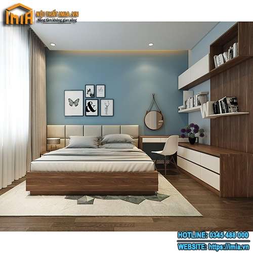Bộ phòng ngủ gỗ tự nhiên đẹp MA-5020