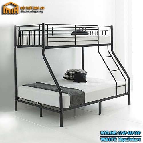 Mẫu giường homestay đẹp bằng sắt MA-5419